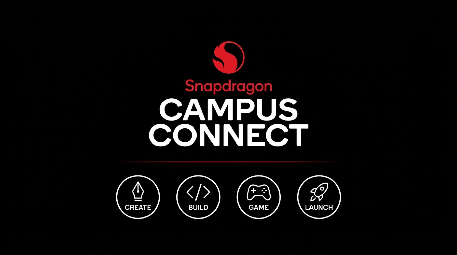 Snapdragon Campus Connect identity board