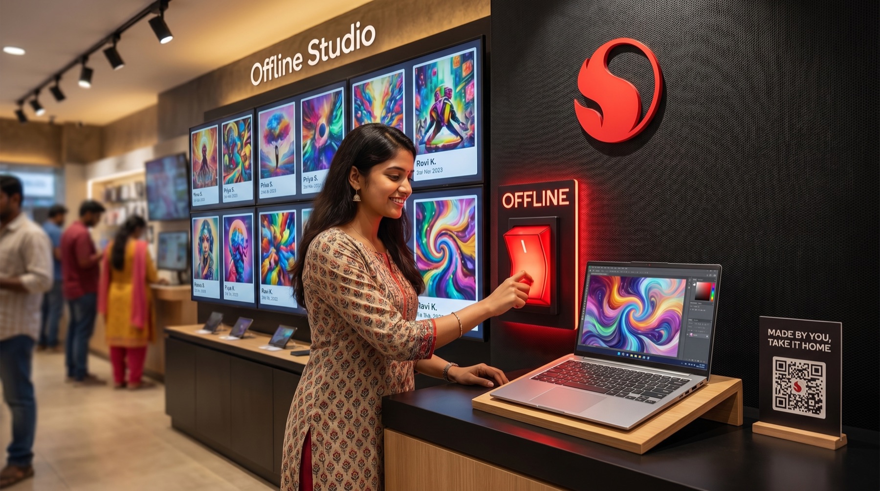 The Offline Studio concept render